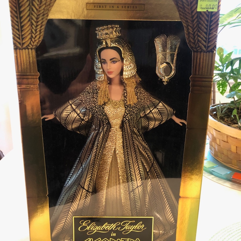 Elizabeth Taylor in Cleopatra barbie